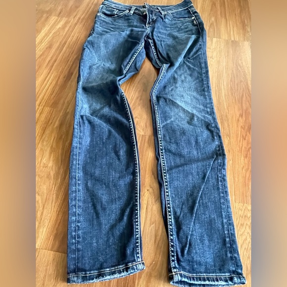 Silver Boyfriend Jeans - W26/L29 - Picture 1 of 6
